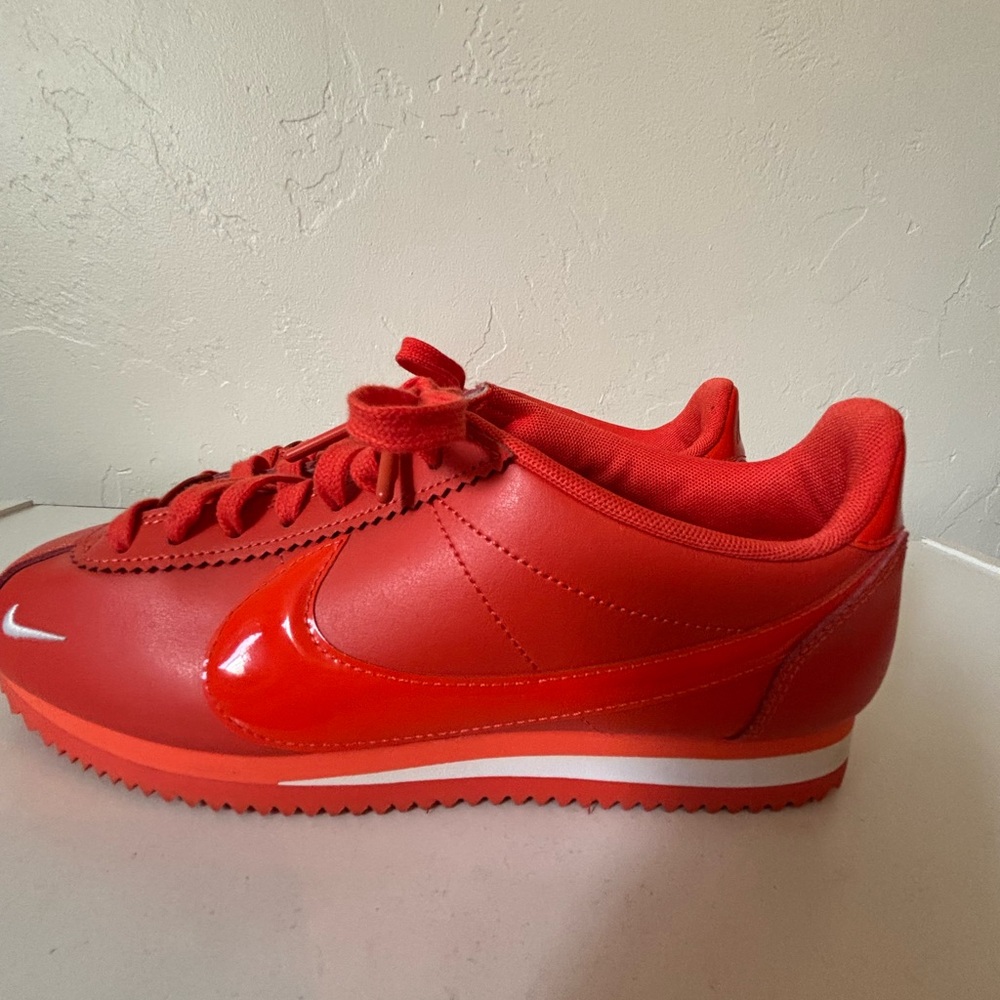 Nike classic Cortez custom orange